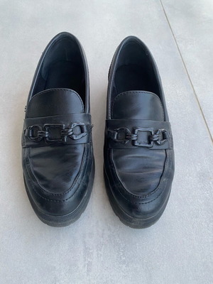S.Oliver black shoes size 37 used, unisex