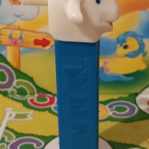 Pez lamb whistle vintage used, thin feet, 3.9 Yugoslavia