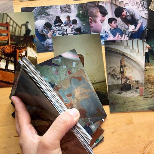Art Workshop photos used, pack from 80s-90s