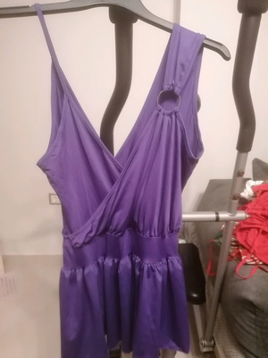 Dress new, size M, purple