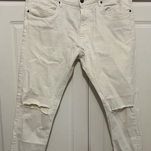 Zara ZMDC Pants White No 46 Used