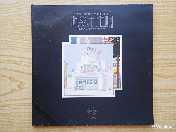  LED ZEPPELIN - The Song Remains The Same (1976) 2plos diskos viniliou Classic Hard Rock