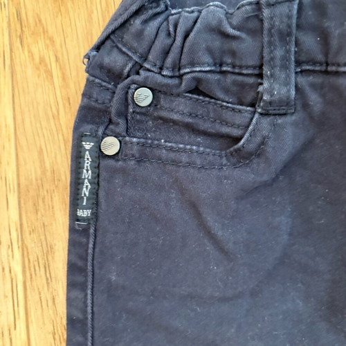 Emporio Armani jeans dark blue, size 18 months, like new