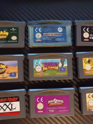 Game Boy Advance πακέτο 9 μεταχειρισμένων παιχνιδιών