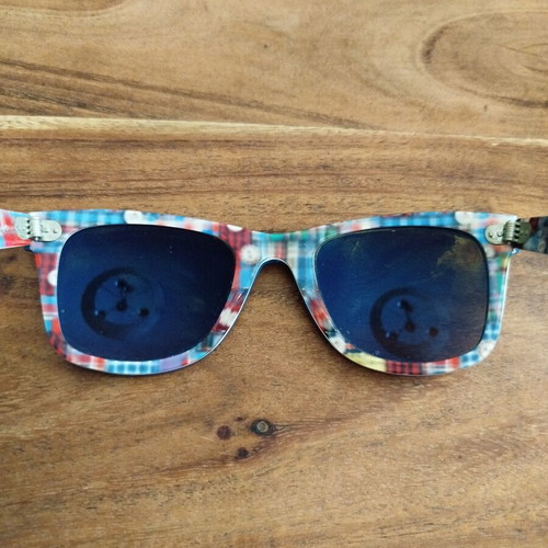 Ray-Ban Wayfarer Rare Print Series #10 sunglasses, blue