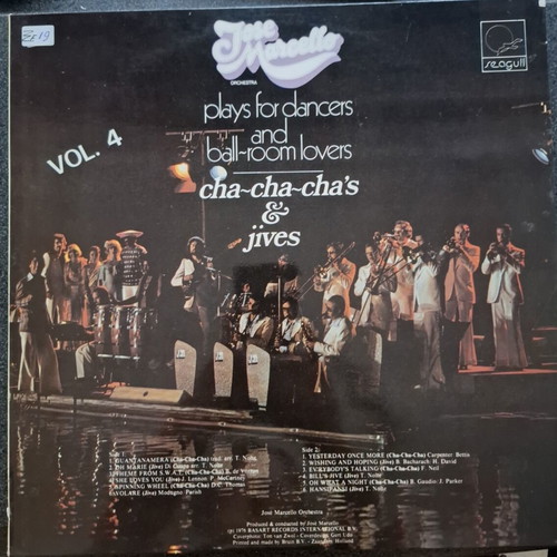 Jose Marcello and His Orchestra Latin LPs used, set of 2