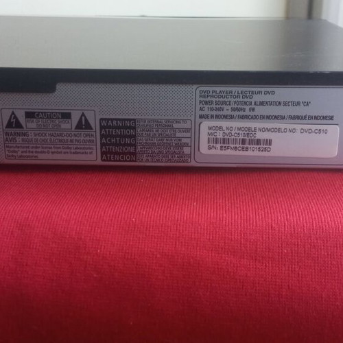Samsung DVD Player Mod.DVD C510 with Universal Remote, like new