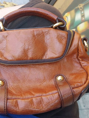 Betty Swing Dolce Gabbana leather handbag like new