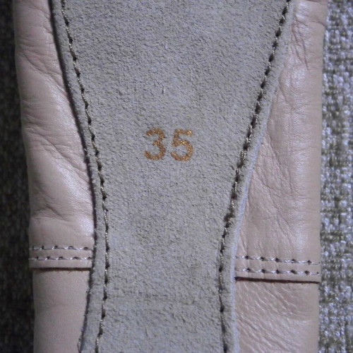 Soft Leather SHEDDO Ballet Shoes size 35 new, pink