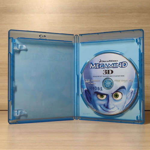Megamind Blu-Ray 2D & 3D used, dubbed with Greek subtitles