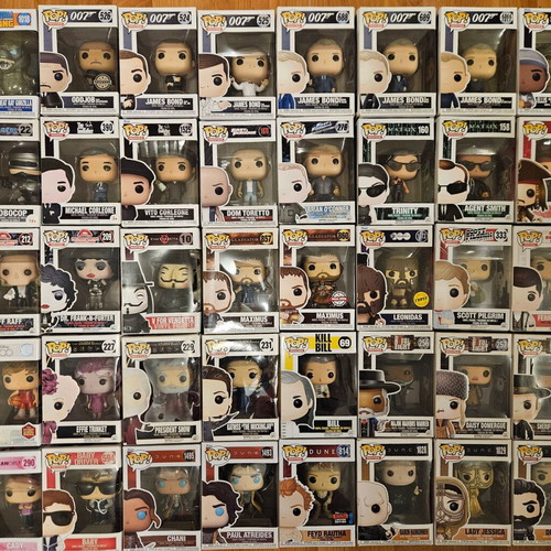 Rare Funko Pop! Movies, Horror, Harry Potter, Sports, UFC, WWE figures
