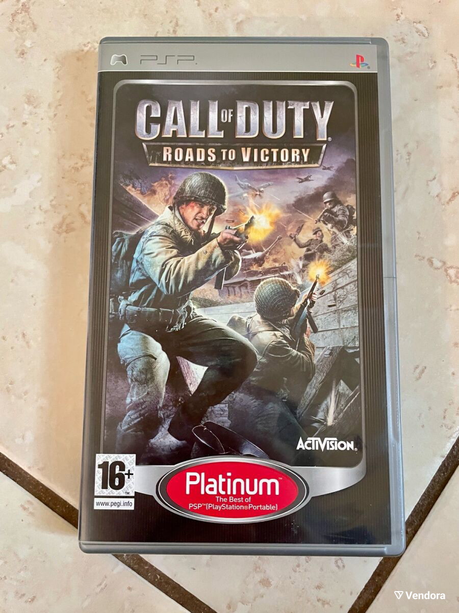 Call of Duty за PSP употребяван с кутия и… - € 8,50 - Vendora.bg