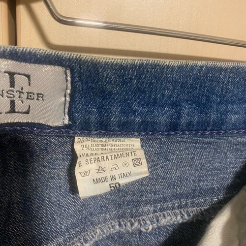 Maria Glenster women's jeans like new, blue with rhinestones