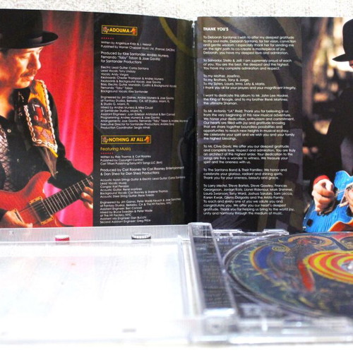 Santana Shaman CD album used, enhanced, rock