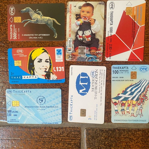 Phone cards used in very good condition, all together
