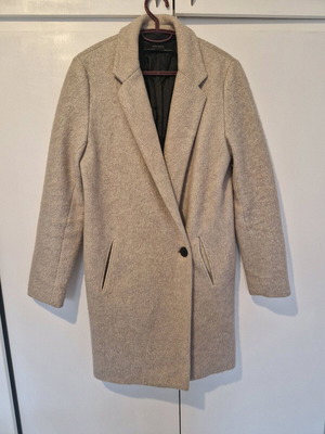 Zara women's coat grey like new, size S