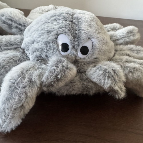 Spider slippers like new, gray, size 43-45