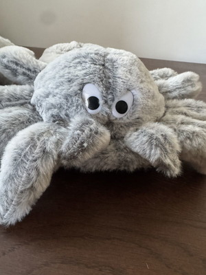 Spider slippers like new, gray, size 43-45