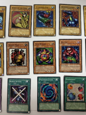 Yu-Gi-Oh! TCG 1996 Konami Joey SDJ 14 Cards Lot used condition