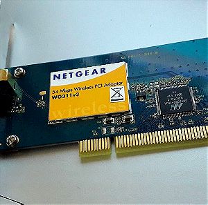 NetGear WG311 v3 PCI ασύρματη κάρτα Wi-Fi