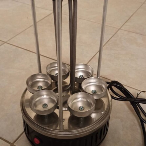 Dosette electric vertical grill new with 6 skewers 1000W