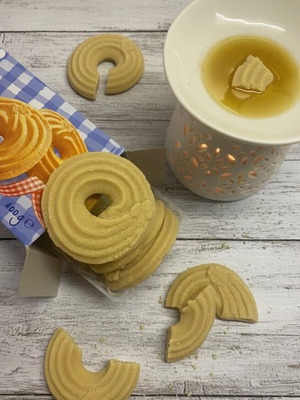 Butter Rings Waxmelts new, handmade plant-based, 2 pieces