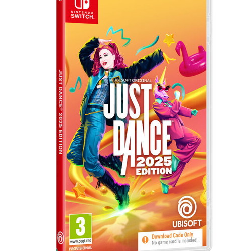 Just Dance 2025 Nintendo Switch new, code in box