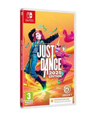 Just Dance 2025 Nintendo Switch new, code in box