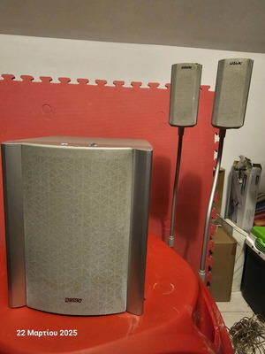 Speakers like new with tear on the fabric