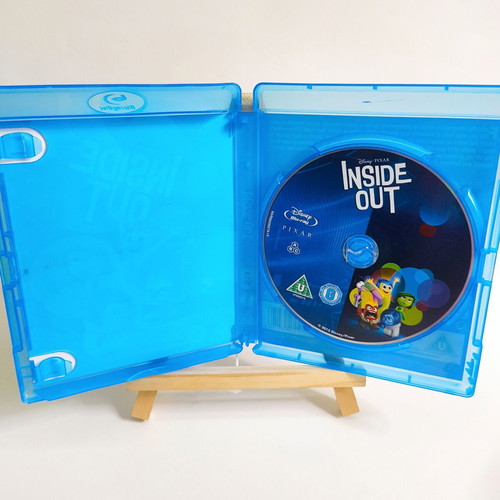 Inside Out and Moana Disney Blu-ray used with English subtitles