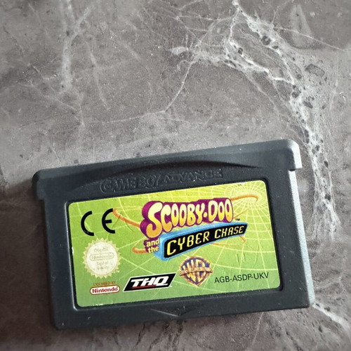 Scooby Doo Cyber Chase Nintendo Game Boy Advance PAL Edition like new