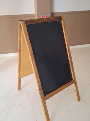 Stand Menu 100x50x25cm διπλής όψης σαν καινούργιο