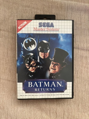 Batman Returns SEGA Master System παιχνίδι πλήρες