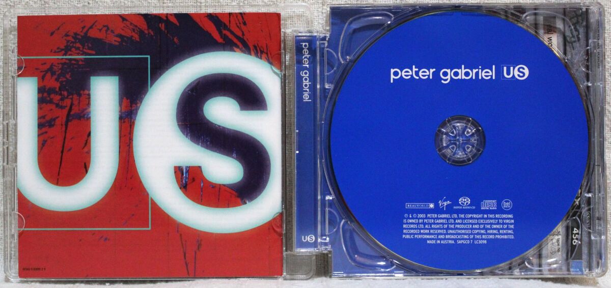 Peter Gabriel Us SACD Hybrid like new,… - € 69,00 - Vendora.cy