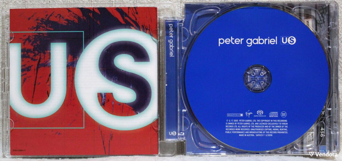 Peter Gabriel Us SACD Hybrid like new,… - € 69,00 - Vendora.cy