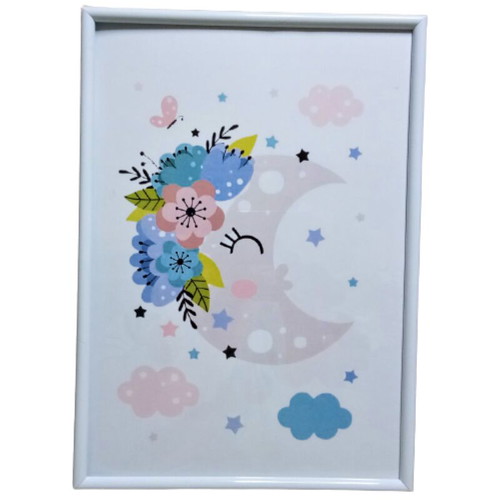 Set of 2 moon and cloud frames 22x31 cm made to order