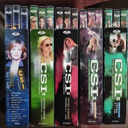 CSI Las Vegas Seasons 1/2/3/4/5 DVD new with subtitles