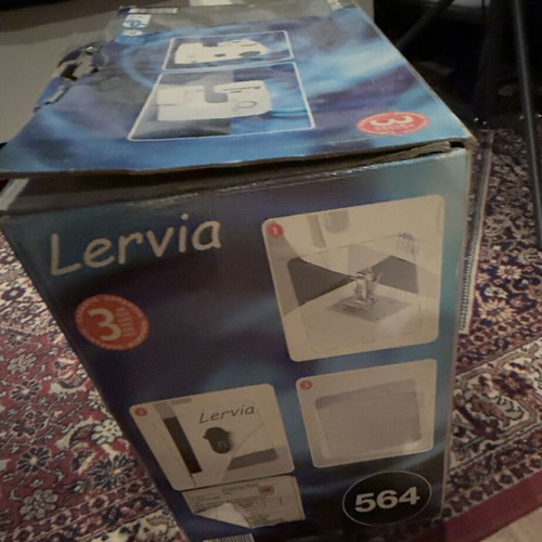 Lervia KH 4000 sewing machine with pedal, manual and box