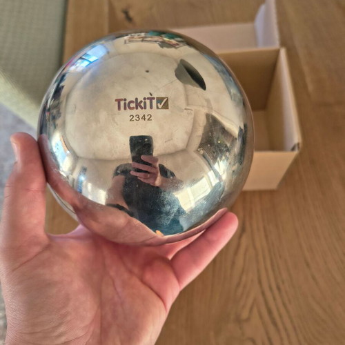 Tickit Sensory Reflective Silver Balls like new