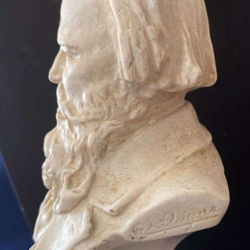 Bust of Johann Brahms 1920 like new, handmade