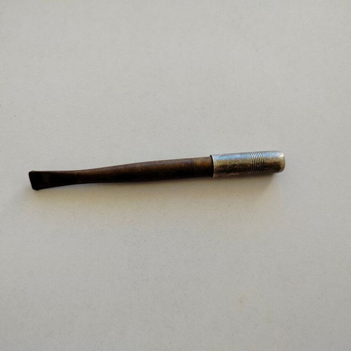 Silver pipe used with number 933, length 12cm