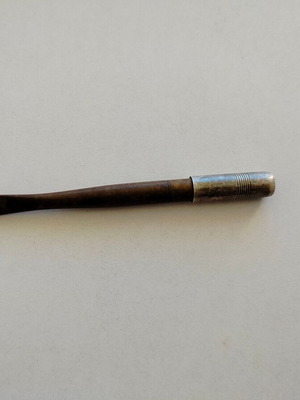 Silver pipe used with number 933, length 12cm