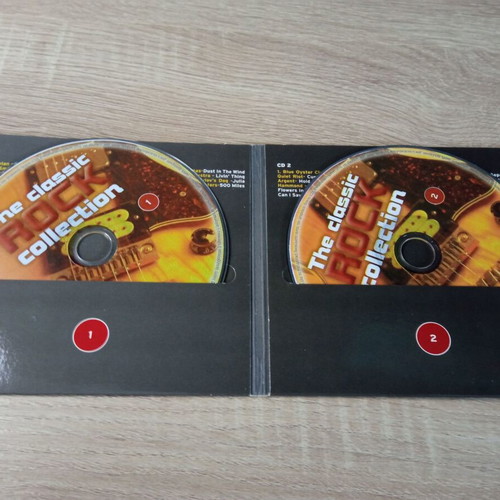 The Classic Rock Collection 4 CD set used, 55 hits