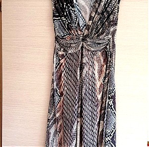Φόρεμα με τύπωμα φίδι, Ysatis small/medium.