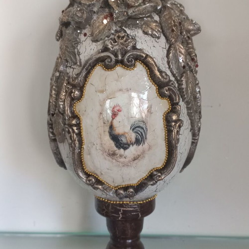 Easter egg handmade new from polystyrene