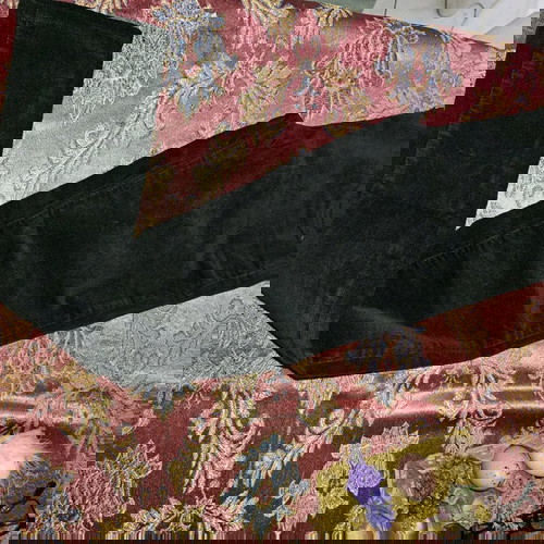 Orchestra παντελόνι νούμερο 12 σαν καινούργιο, μαλακό βελουτέ μαύρο