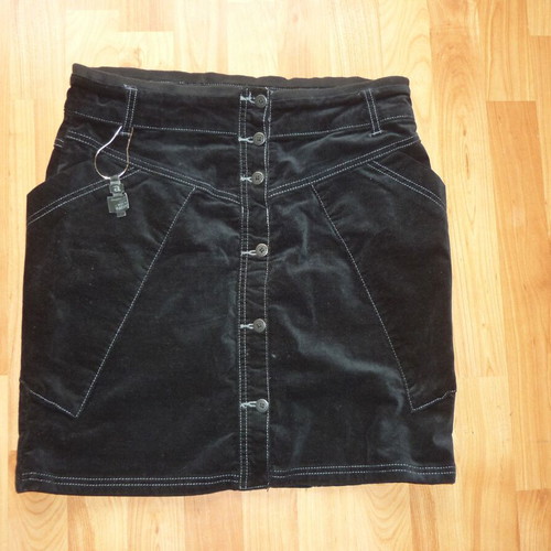 Velvet skirt black Attrattivo Large used