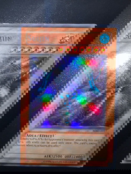 YU-GI-OH Suijin Gold card