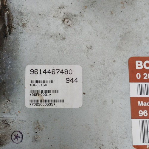 CITROEN ZX PEUGEOT 306 1.4 Bosch computer 0261200732 9614467480