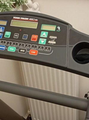 York Pacer 4850 treadmill used, foldable, home fitness